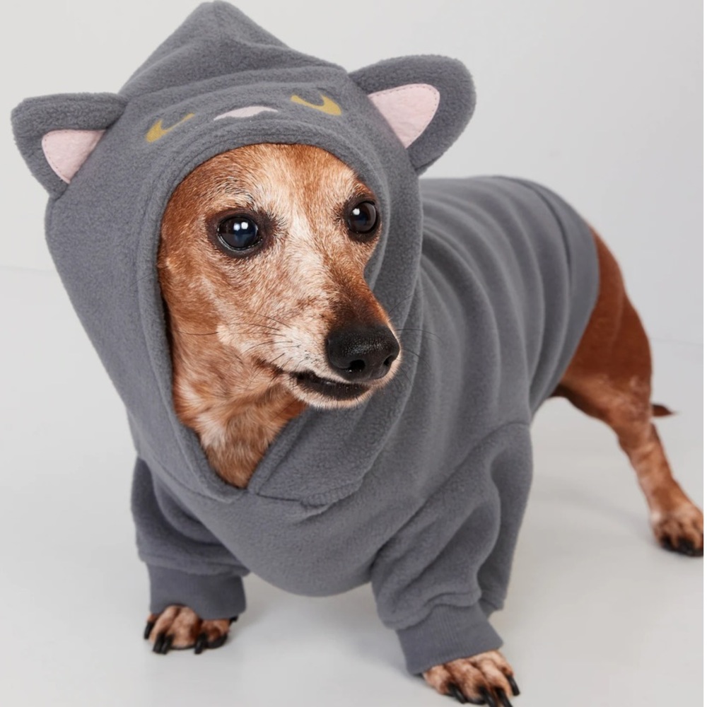 Dog sweater fleece hoodie